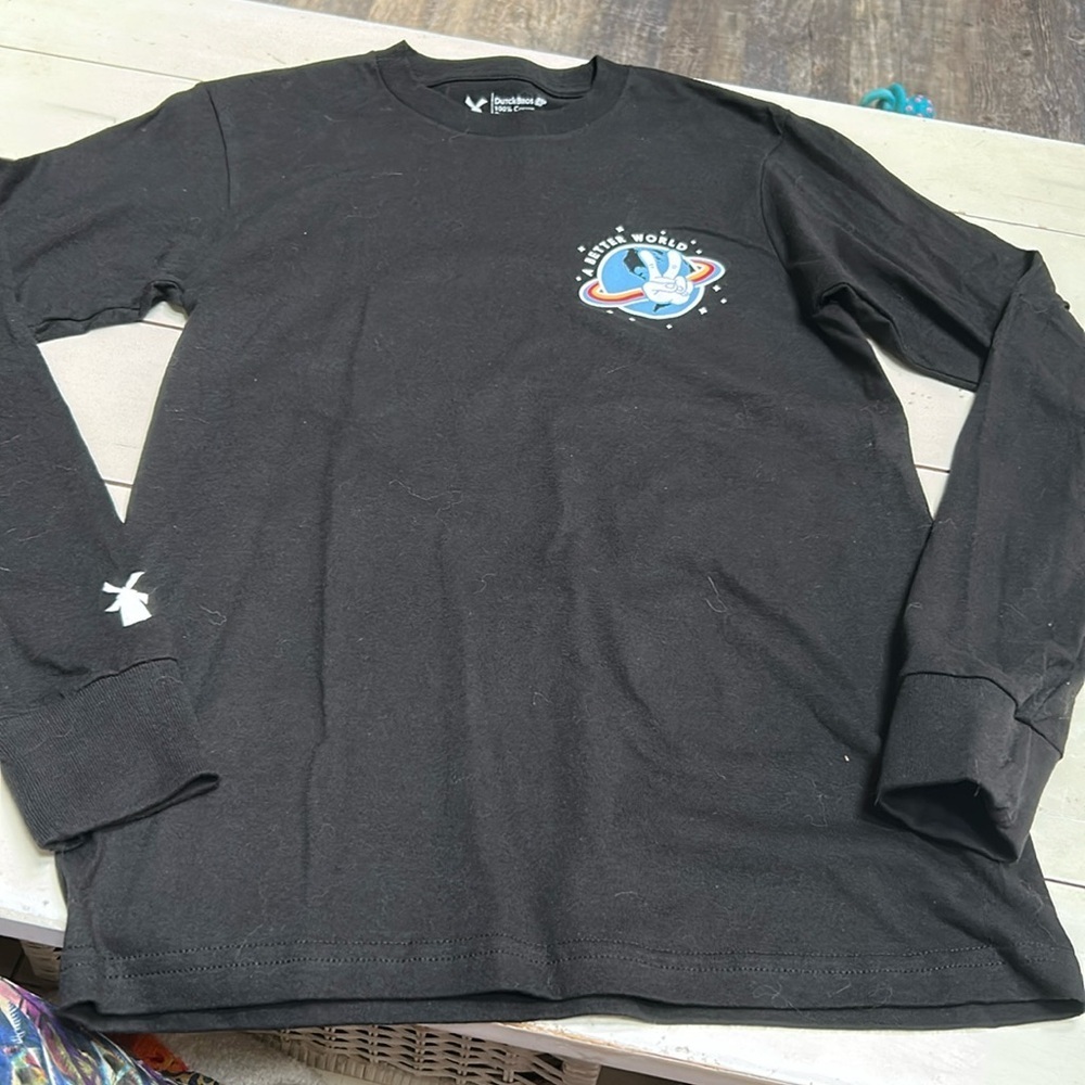 ✌️Dutch Bros “A BETTER WORLD” Blue Peace World XSmall  DB 1992